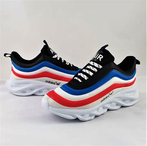 Купить Кроссовки Adidas Air Boost Белые Мужские Адидас Расцветка ...