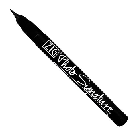 Zig Photo Signature Pen Black Clip Art Library