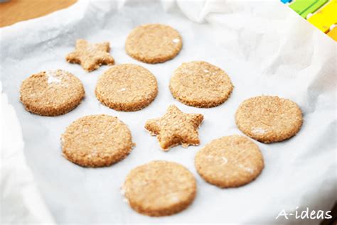 Тыквенное печенье с отрубями для детей [рецепт]