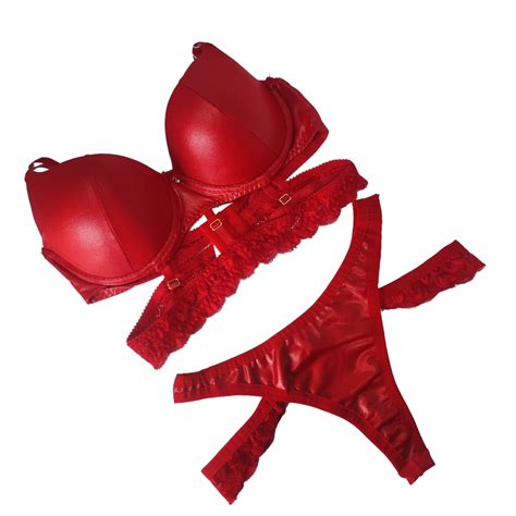 Conjunto Lingerie Sensual Calcinha E Suti Bojo Shopee Brasil