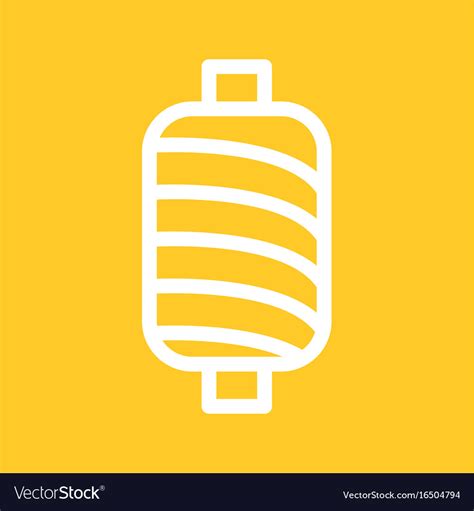 Thread Spool I Royalty Free Vector Image Vectorstock