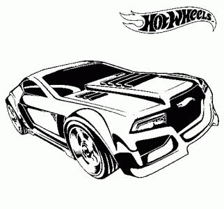 Desenhos Para Colorir De Hot Wheels