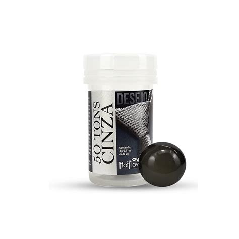 Bolinha Hot Ball Dupla 50 Tons De Cinza 3g Hot Flowers Shopee