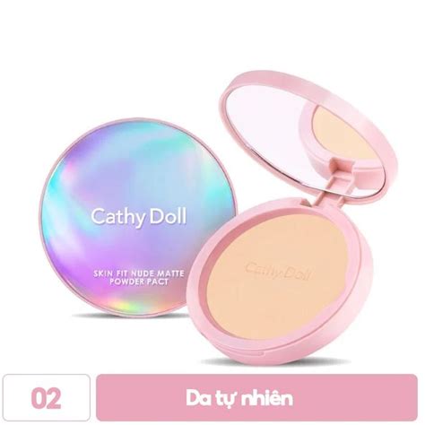 Cathy Doll Skin Fit Nude Matte Powder Pact Th Gi I Skinfood