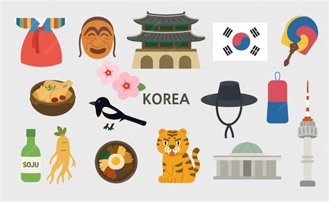 south korea iconic symbols  cultural representations