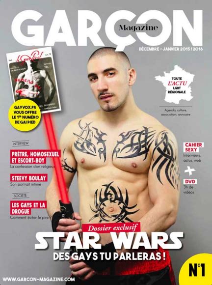 Garçon Magazine plus gay que LGBT Les Nouvelles News