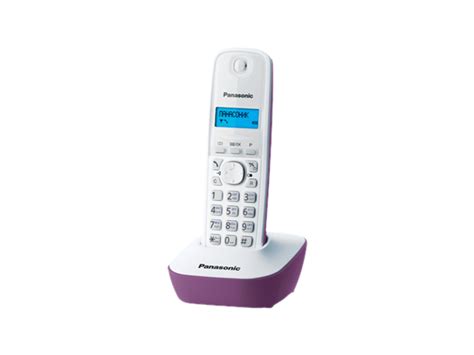 KX-TG1611 - беспроводной телефон DECT - Panasonic Россия