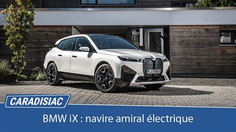 Essai BMW iX navire amiral électrique YouTube