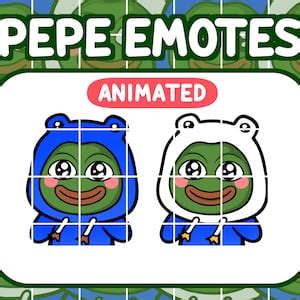 X Animated Wiggle Pepe The Frog Dance Emote From Valorant For Twitch