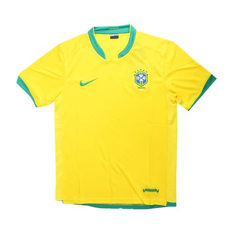 Camiseta Retro Brazil Primera Equipaci N Local Hombre Versi N