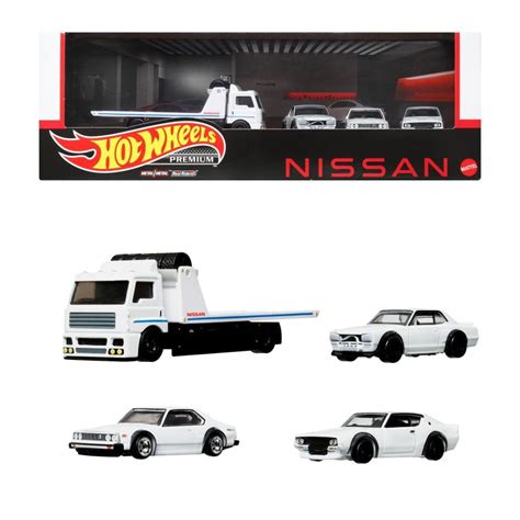 Veh Culo De Colecci N Hot Wheels Collector Set Premium Nissan Walmart En L Nea