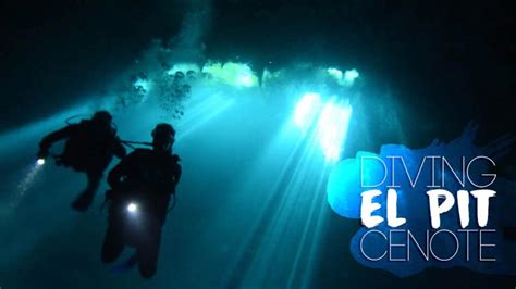 The Pit Cenote Diving Cenote El Pit In Tulum Mexico