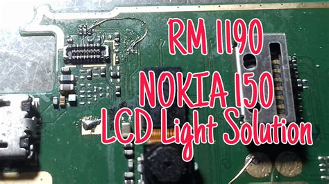 Nokia RM 1190 LCD Light Solution - YouTube