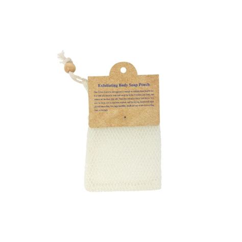 Exfoliating Body Soap Pouch