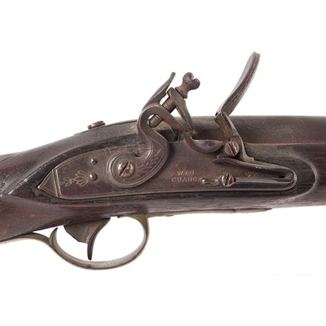 Musket,-Flintlock,-Bayonet,-W&G-Chance_lock-plate_308-60