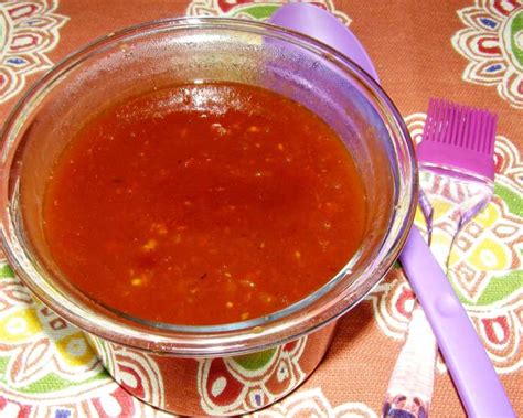 Homemade Sweet And Spicy Barbecue Sauce Recipe Chefs Resource Recipes