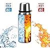 Amazon Stainless Steel Thermo Bottles With Cup Ml Oz Vacuum Insulated Bottle For Hot