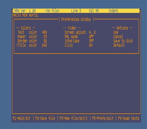mac program writer  msx mac media generation msx