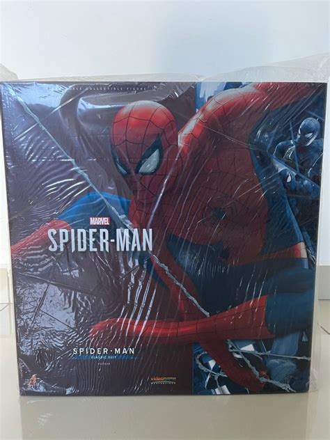 Year End Sales Hot Toys Vgm Marvel S Spider Man Th Scale Spider Man Classic Suit