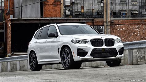 BMW X3 M | 2020MY Competition (Color: Alpine White) | Front Three-Quarter