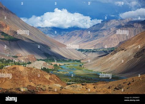 Valley in Hindu Kush mountains. Beautifull landscape Pakistan Stock ...