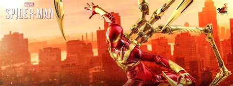 Hot Toys Vgm Marvel S Spider Man Spider Man Iron Spider Armor Acaretoys