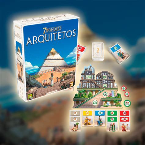7 Wonders Arquitetos - 7 Wonders: Arquitetos - Jogo De Tabuleiro - Galápagos | Shopee Brasil