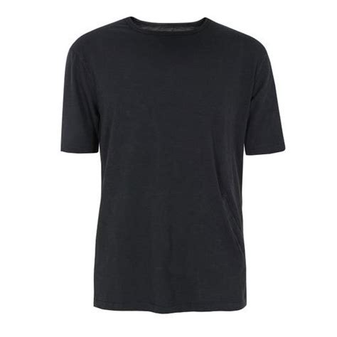 Black Mens Plain Round Neck Cotton T Shirt Size S Xxl At Rs 95 In