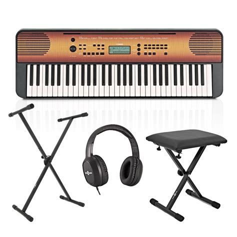 Yamaha PSR E360 Portable Keyboard Pack Ahorn Gear4music