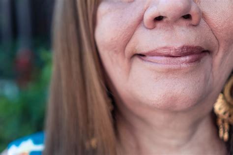 Premium Photo Lips Of A Mature Woman