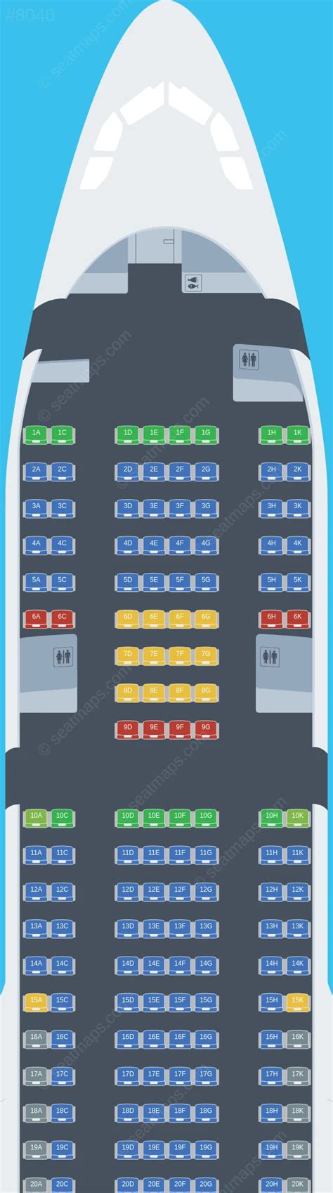 Raf Voyager Seating Plan