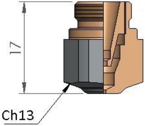Двойное сопло Ø 1.0 CP - Лазерное оборудование, продажа лазерных ...