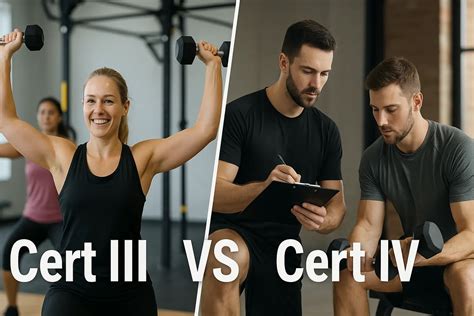cert iii  cert iv  fitness career starts