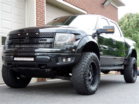 Ford Raptor Lifted Blacked Out