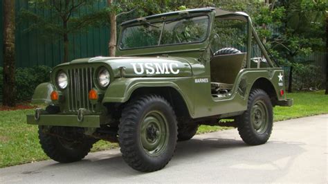 1955 Jeep Cj Army Jeep For Sale