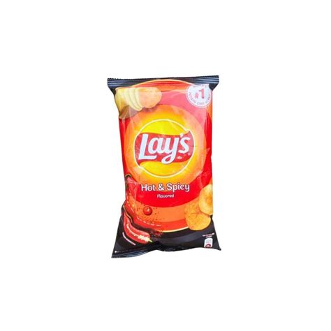 Lay S Potato Chips Hot And Spicy G Lazada