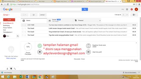 Cara Membuat Akun Gmail Dengan Mudah Dan Cepat Di Komputer Ady Clever