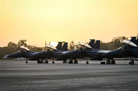 Dvids Images The Air Dominance Center Hosts F E Strike Eagles For