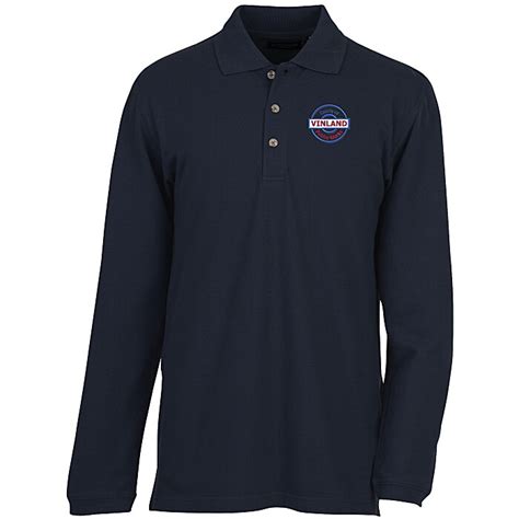 Classic Cotton Pique Long Sleeve Polo Mens 3437 M Ls