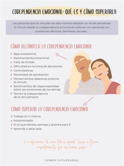 Codependencia Emocional Qué Es Y Cómo Superarla Somos Estupendas