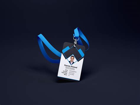 Professional ID Card Design on Behance