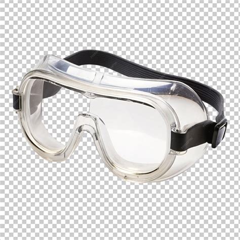 Premium PSD | Safety goggles transparent background