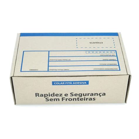 Caixa Papel O Embalagem Correio Sedex P S Reina Embalagens