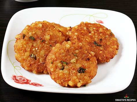 Sabudana Vada Recipe Swasthis Recipes