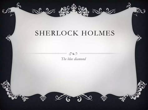 Diamond Holmes 3