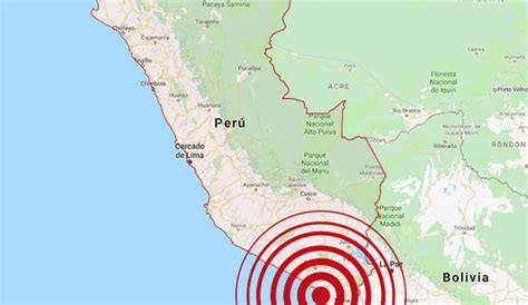 Chile Tacna Sismo De Magnitud 47 Se Registró Al Sur Del País Esta Madrugada Temblor Igp