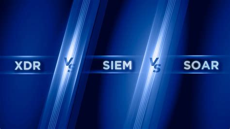 XDR Vs SIEM Vs SOAR A Vendor Agnostic Perspective D3 Security