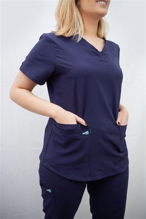 Scrub New Basic Feminino Azul Marinho ScrubUp