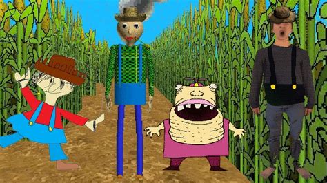 Ending Baldi S Basics Maze Challenge V Farm Map Baldi S Basics