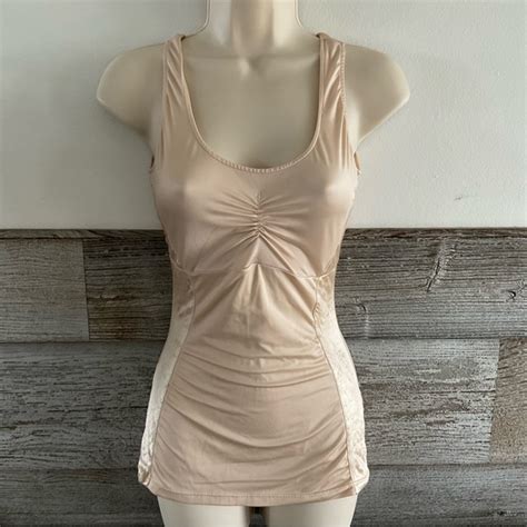 Assets By Spanx Intimates Sleepwear Spanx Assets Nude Shapewear Tank Top Size Large Poshmark
